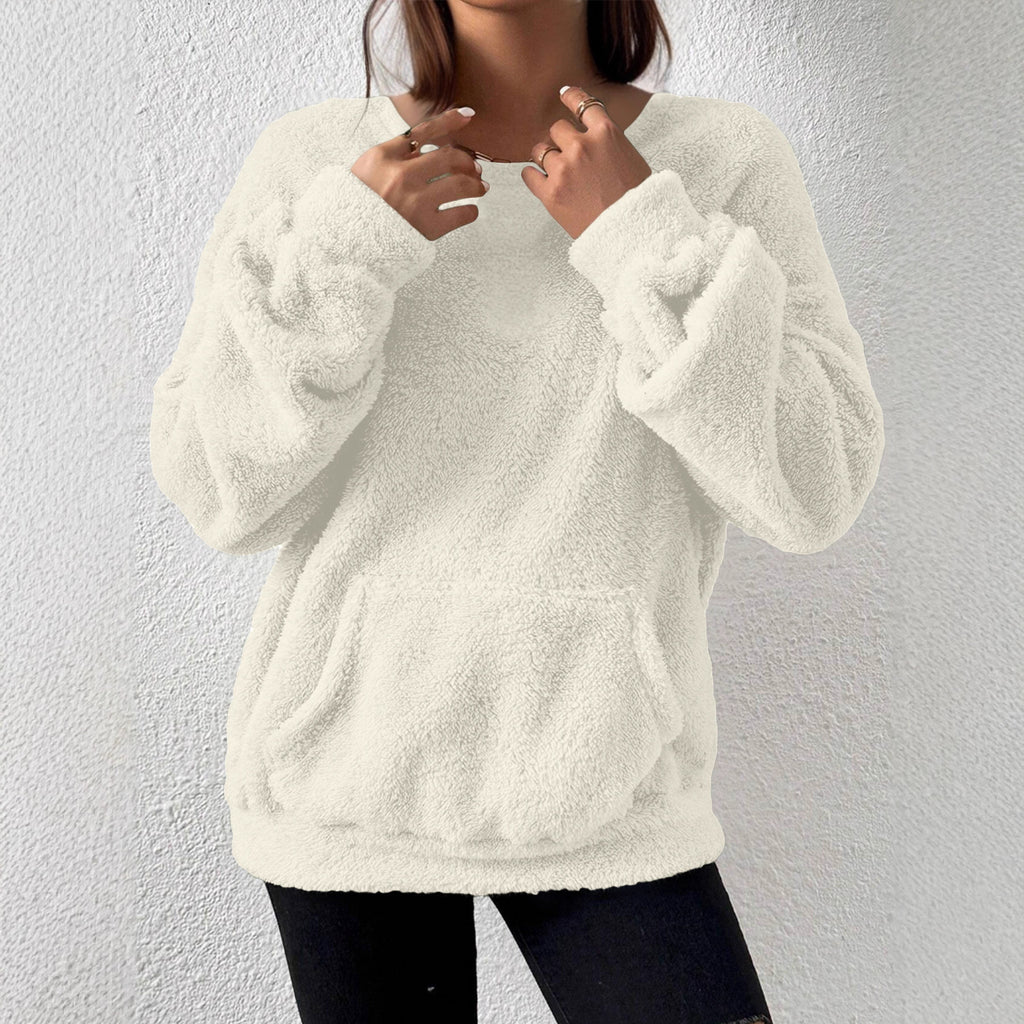 Women’s Solid Colour Long-Sleeve Sweater