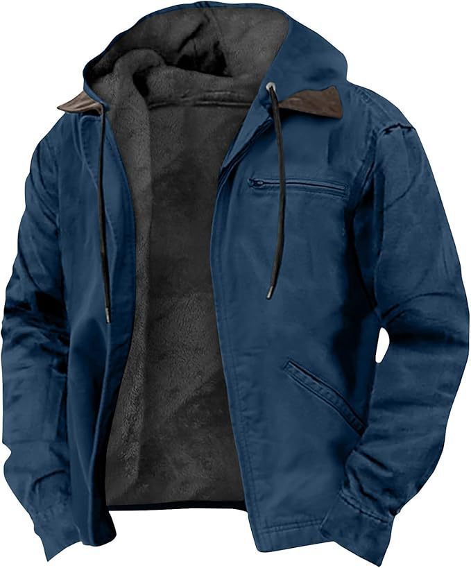 Men’s Hooded Zip Lined Jacket