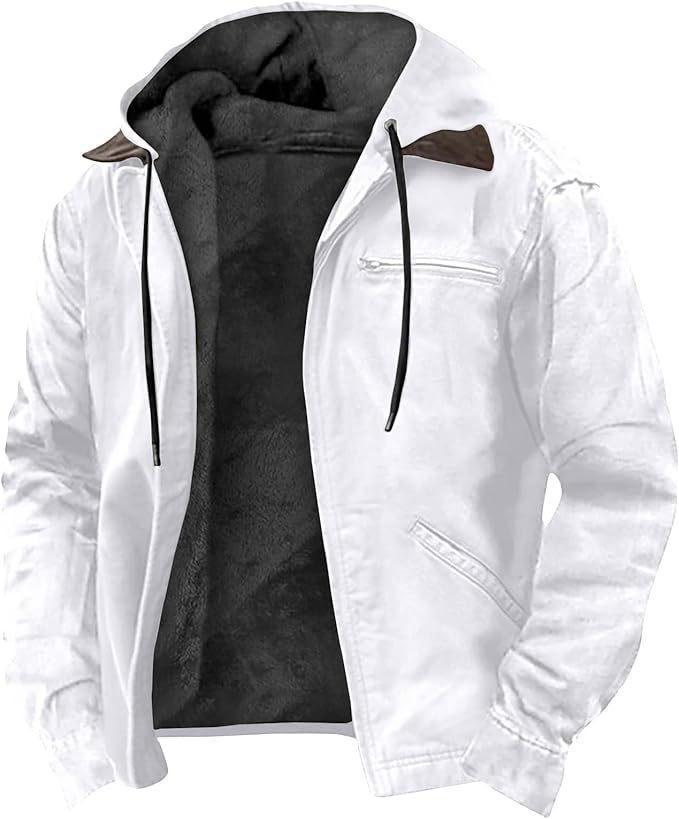 Men’s Hooded Zip Lined Jacket