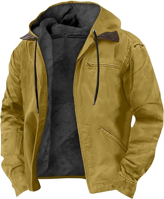Men’s Hooded Zip Lined Jacket
