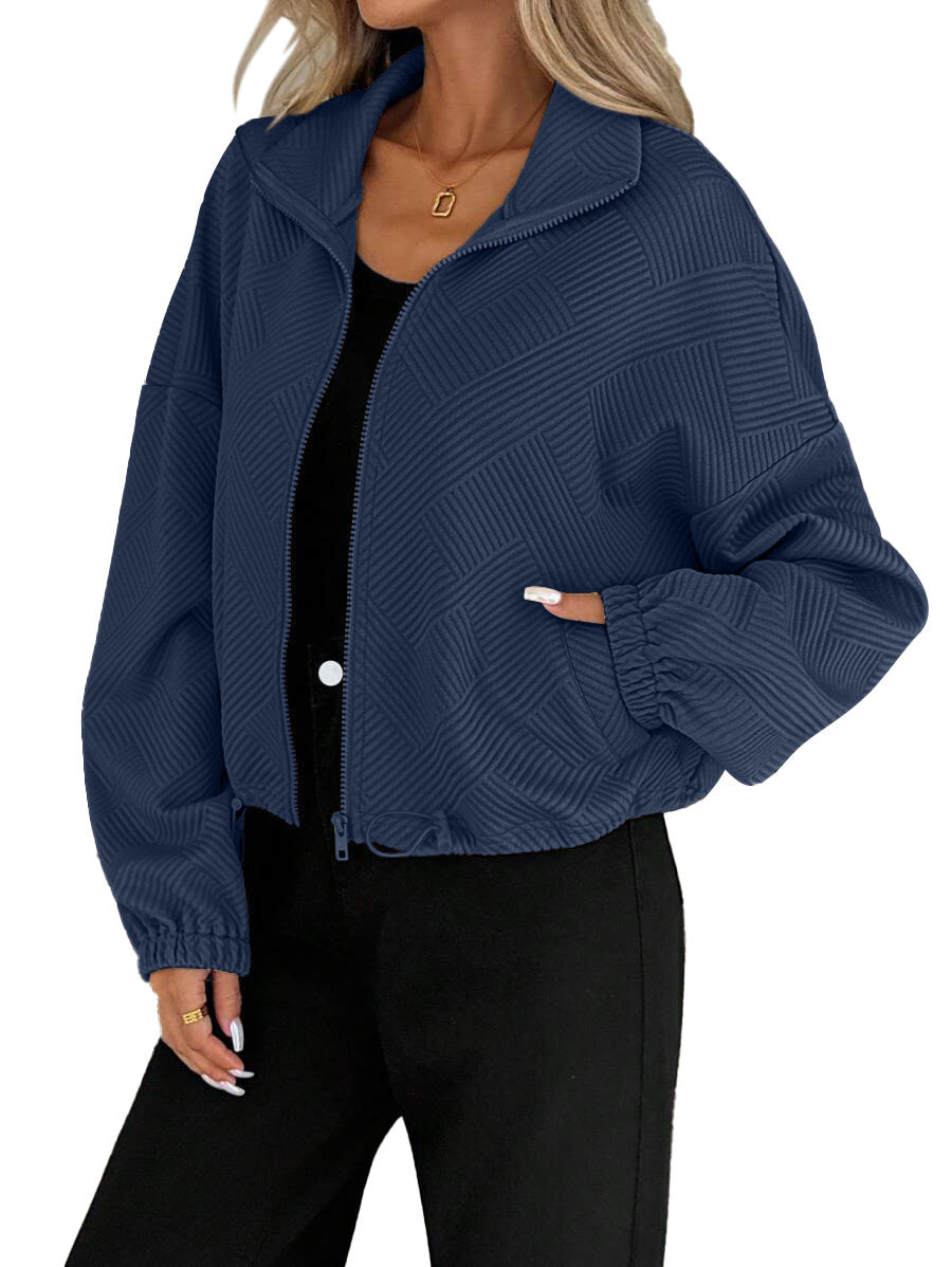 Women’s Loose Baseball Jacket